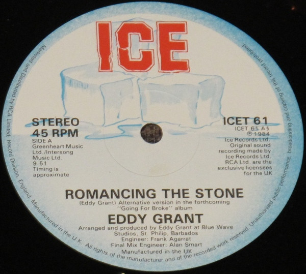 Eddy Grant - Romancing The Stone | ICE (ICET 61) - 3