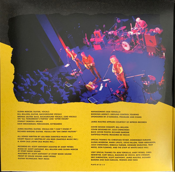 The Feelies - Some Kinda Love Performing The Music Of The Velvet Underground | Bar/None Records (BRN-LP-303) - 2 The Feelies - Some Kinda Love Performing The Music Of The Velvet Underground | Bar/None Records (BRN-LP-303) - 2