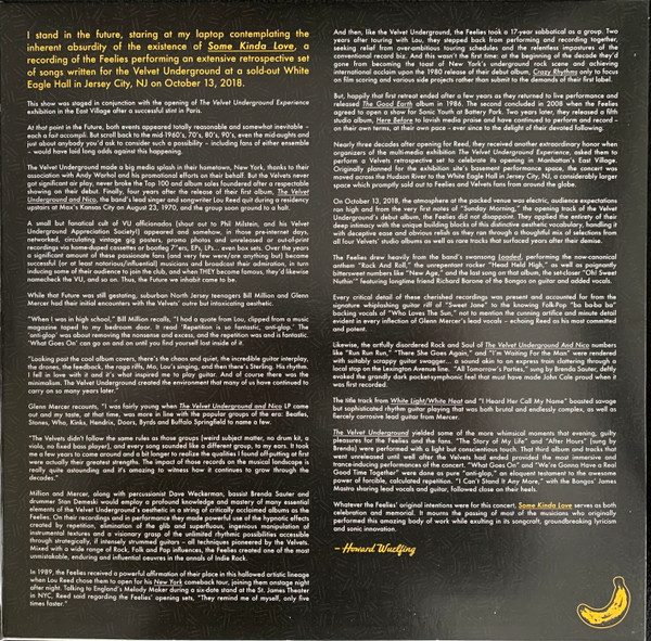 The Feelies - Some Kinda Love Performing The Music Of The Velvet Underground | Bar/None Records (BRN-LP-303) - 3 The Feelies - Some Kinda Love Performing The Music Of The Velvet Underground | Bar/None Records (BRN-LP-303) - 3