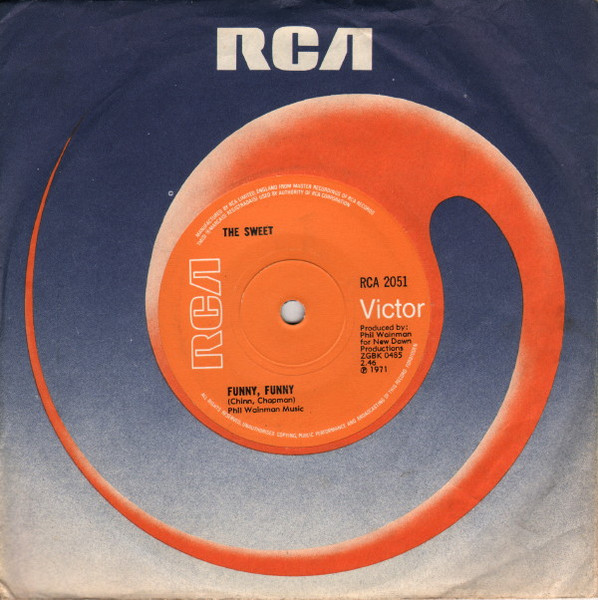 The Sweet - Funny, Funny | RCA Victor (RCA 2051) - 2 The Sweet - Funny, Funny | RCA Victor (RCA 2051) - 2