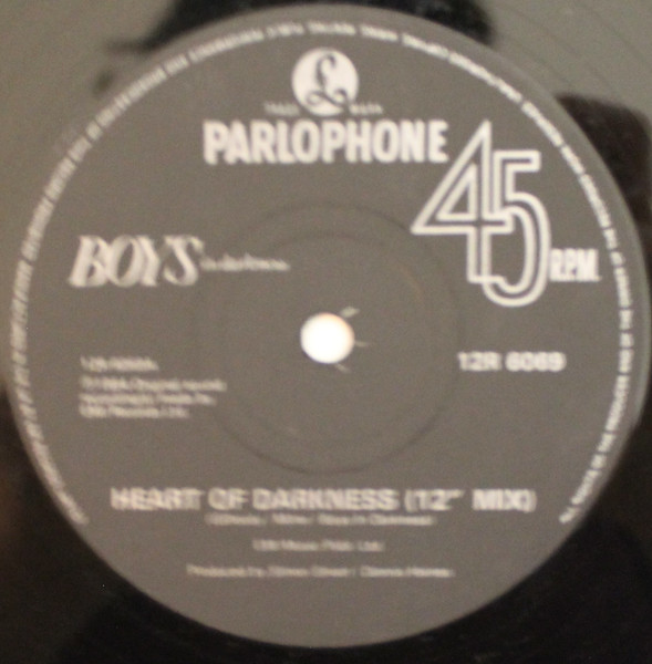 Boys In Darkness - Heart Of Darkness | Parlophone (12R 6069) - 4