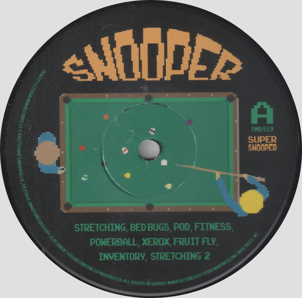 Snooper - Super Sn​õ​õ​per | Third Man Records (TMR919) - 2
