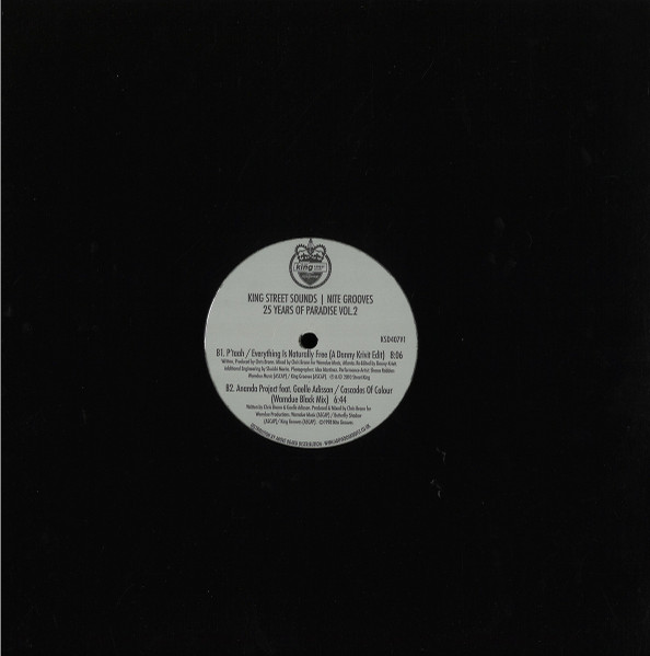Various - 25 Years Of Paradise Vol. 2 | BPM King Street Sounds (KSD407V1) - 2 Various - 25 Years Of Paradise Vol. 2 | BPM King Street Sounds (KSD407V1) - 2