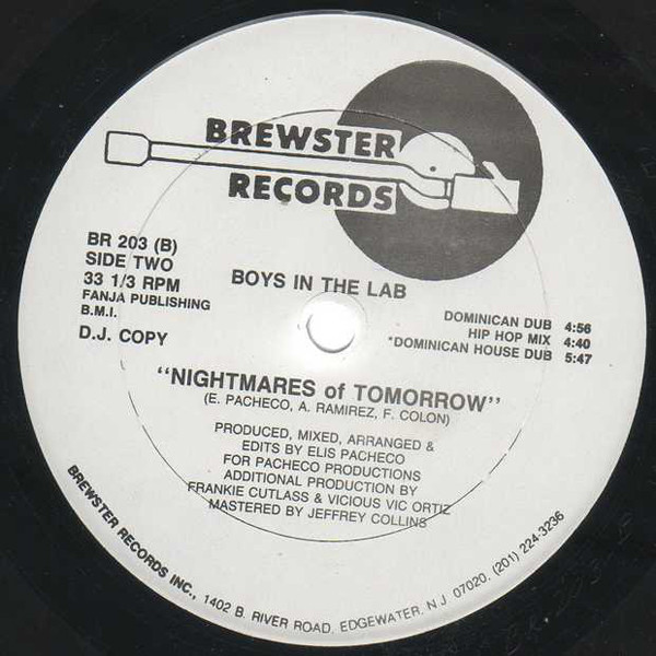 Boyz In The Lab - Nightmares Of Tomorrow | Brewster Records (BR 203) - 2 Boyz In The Lab - Nightmares Of Tomorrow | Brewster Records (BR 203) - 2