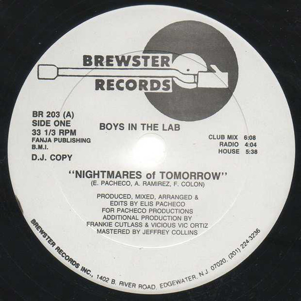 Boyz In The Lab - Nightmares Of Tomorrow | Brewster Records (BR 203) - main Boyz In The Lab - Nightmares Of Tomorrow | Brewster Records (BR 203) - main