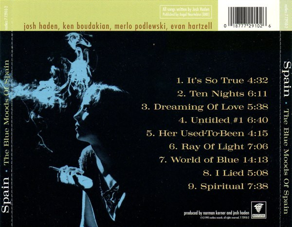 Spain - The Blue Moods Of Spain | Restless Records (7 72910-2) - 2 Spain - The Blue Moods Of Spain | Restless Records (7 72910-2) - 2