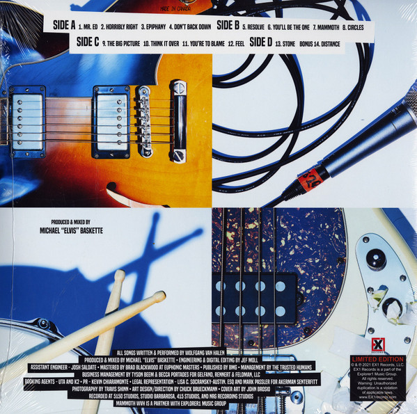 Mammoth WVH - Mammoth WVH | EX1 Records (E1M200091LPX) - 3