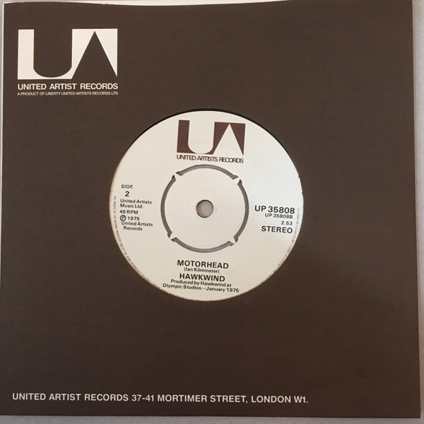 Hawkwind - Kings Of Speed | United Artists Records (UP 35808) - 4