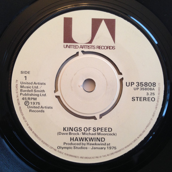 Hawkwind - Kings Of Speed | United Artists Records (UP 35808) Hawkwind - Kings Of Speed | United Artists Records (UP 35808)