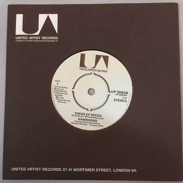 Hawkwind - Kings Of Speed | United Artists Records (UP 35808) - 3