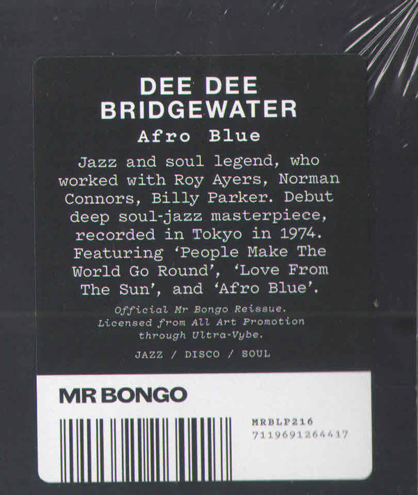 Dee Dee Bridgewater - Afro Blue | Mr Bongo (MRBLP216) - 3