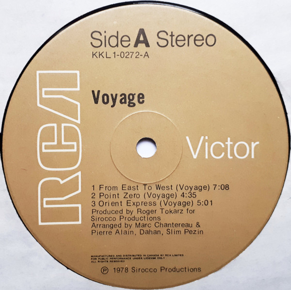 Voyage - Voyage | RCA Victor (KKL1-0272) - 3 Voyage - Voyage | RCA Victor (KKL1-0272) - 3