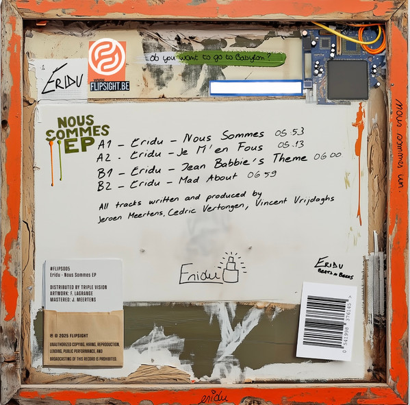 Eridu (BE) - Nous Sommes EP | Flipsight (FLIPS005) - 2 Eridu (BE) - Nous Sommes EP | Flipsight (FLIPS005) - 2