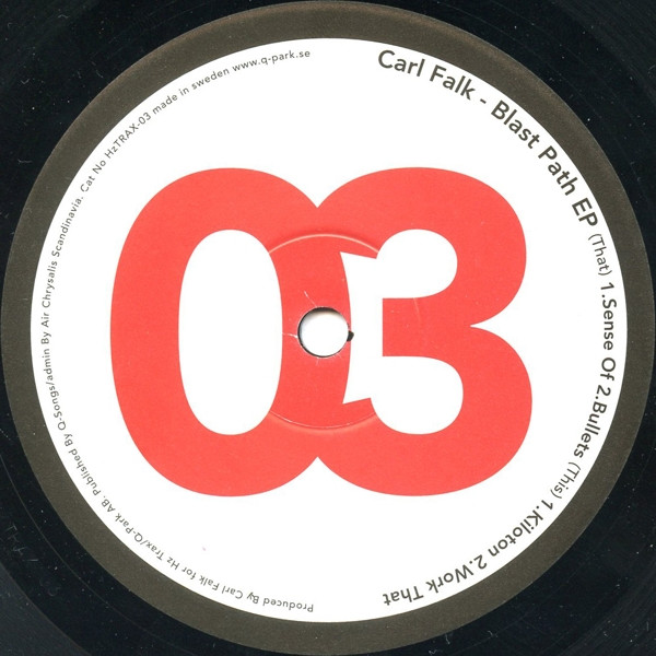 Carl Falk - Blast Path EP | Hz Trax (HzTRAX-03)