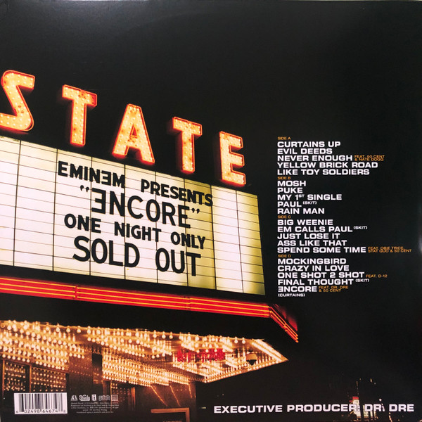 Eminem - Encore | Aftermath Entertainment (B0003771-01LP1) - 2