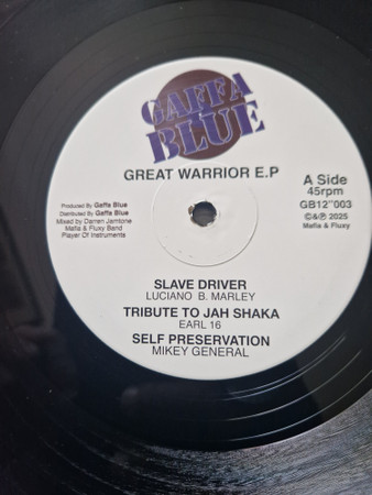 Various - Great Warrior E.P | GaffaBlue (GB003) - main Various - Great Warrior E.P | GaffaBlue (GB003) - main