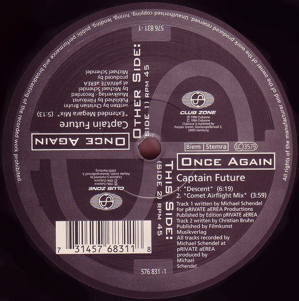 Once Again - Captain Future | Club Zone (576 831-1)