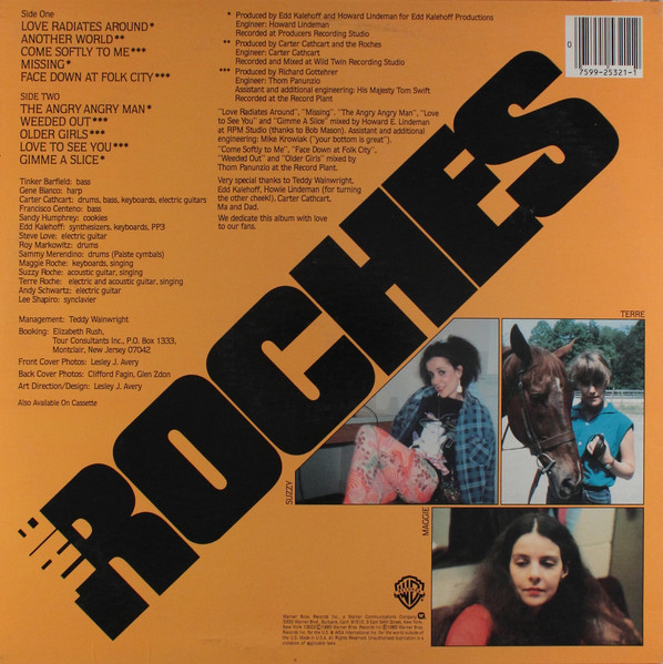 The Roches - Another World | Warner Bros. Records (1-25321) - 2 The Roches - Another World | Warner Bros. Records (1-25321) - 2