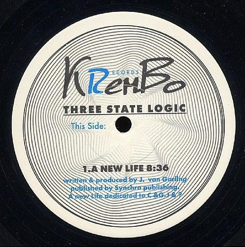 Three-State Logic - A New Life / Violent Violet | Krembo Records (KRB 003) - main