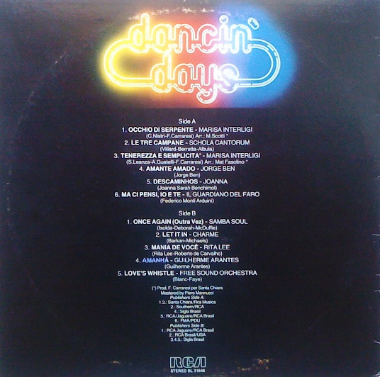 Various - Dancin' Days | RCA (BL 31646) - 2 Various - Dancin' Days | RCA (BL 31646) - 2