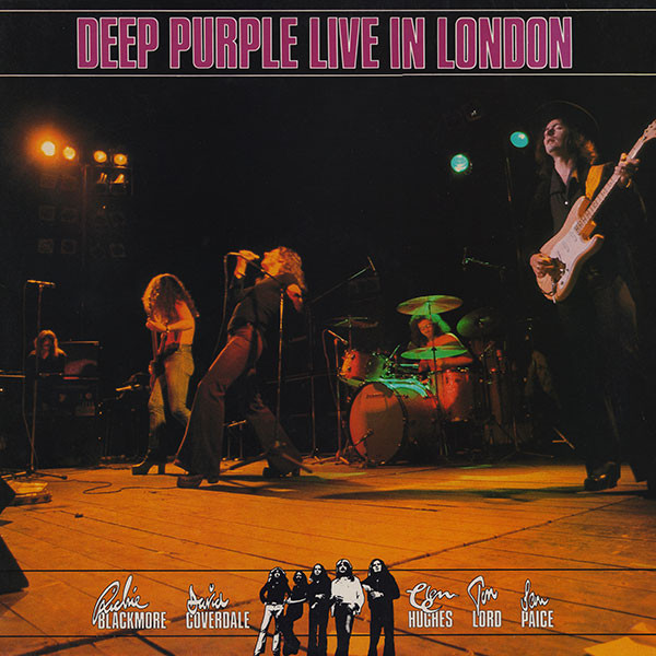 Deep Purple - Live In London | Harvest (1C 064-64 877)