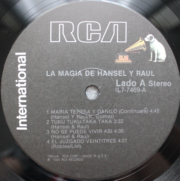 Hansel & Raul - La Magia De Hansel & Raul | RCA International (IL7-7469) - 3 Hansel & Raul - La Magia De Hansel & Raul | RCA International (IL7-7469) - 3