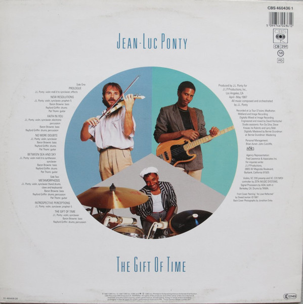 Jean-Luc Ponty - The Gift Of Time | CBS (4604361) - main