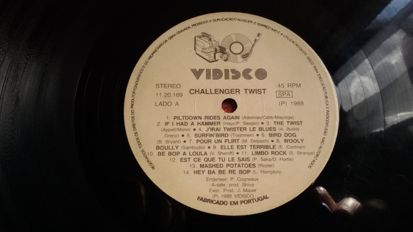 Challenger Twist - Challenger Twist ‎– Various | Vidisco (11.20.169)