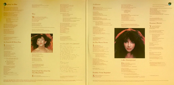 Kate Bush - Lionheart | EMI America (SMAS-17008) - 2 Kate Bush - Lionheart | EMI America (SMAS-17008) - 2
