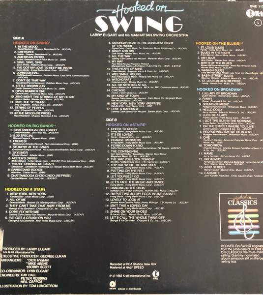 Larry Elgart And His Manhattan Swing Orchestra - Hooked On Swing | K-Tel (ONE 1173) - 2