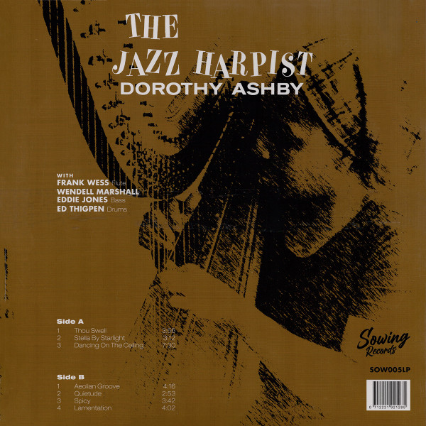Dorothy Ashby - The Jazz Harpist | Sowing Records (SOW005LP) - 2 Dorothy Ashby - The Jazz Harpist | Sowing Records (SOW005LP) - 2