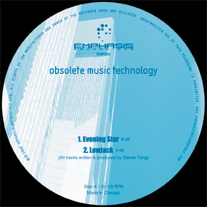 Obsolete Music Technology - Evening Star | Emphasis Recordings (EMP008)