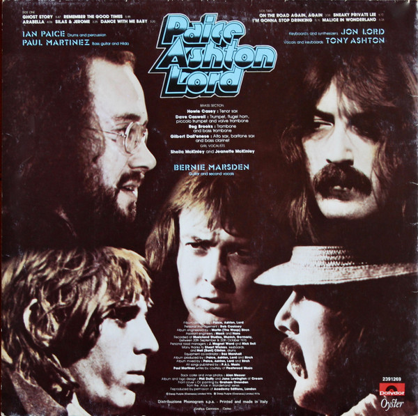 Paice Ashton & Lord - Malice In Wonderland | Polydor (2391 269 A) - 4 Paice Ashton & Lord - Malice In Wonderland | Polydor (2391 269 A) - 4
