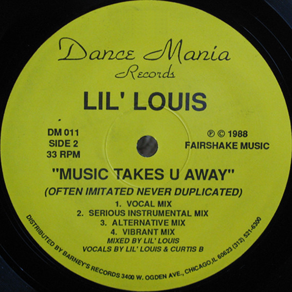 Lil' Louis - The Original Video Clash | Dance Mania (DM 011) - 2