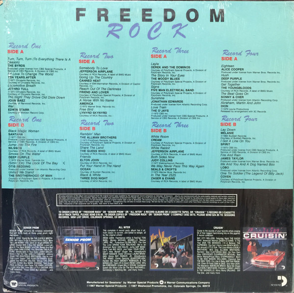 Various - Freedom Rock | Warner Special Products (OP-4510)