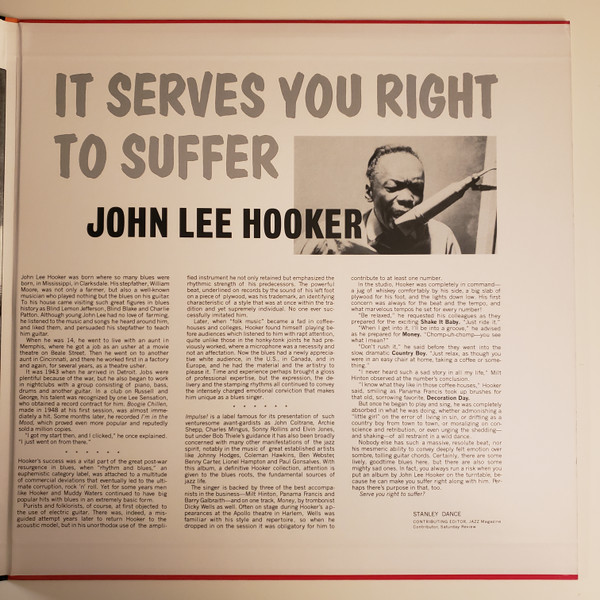 John Lee Hooker - It Serve You Right To Suffer | Impulse! (AS-9103) - 3