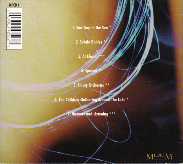 Steve Jansen • Richard Barbieri • Nobukazu Takemura - Changing Hands | Medium Productions Limited (MPCD 6) - 2