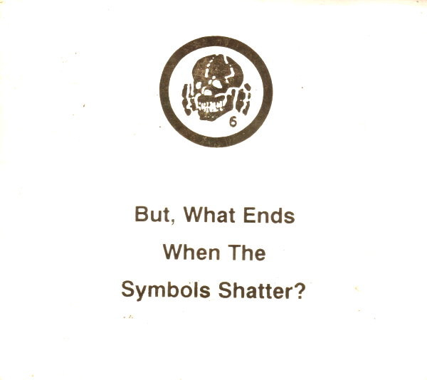 Death In June - But, What Ends When The Symbols Shatter? | New European Recordings (BAD VC CD36) - main