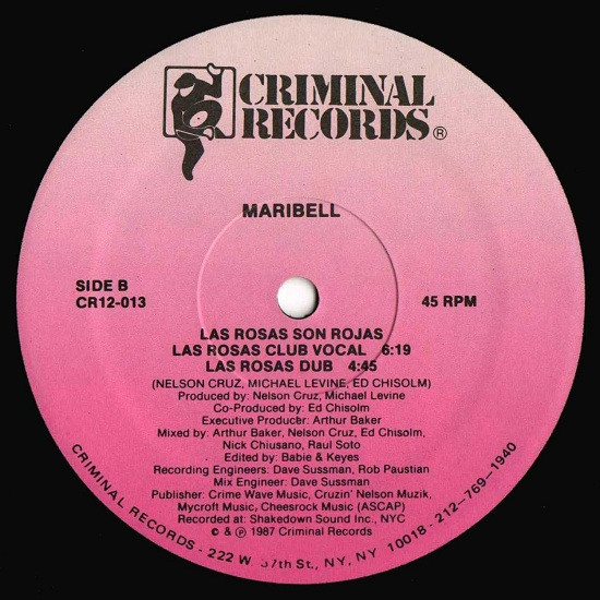 Maribell - Roses Are Red | Criminal Records (CR12-013) - 4 Maribell - Roses Are Red | Criminal Records (CR12-013) - 4