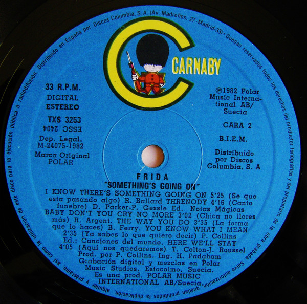 Frida - Something's Going On | Carnaby (TXS 3253) - 3 Frida - Something's Going On | Carnaby (TXS 3253) - 3