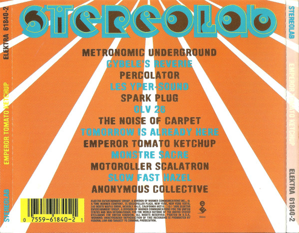 Stereolab - Emperor Tomato Ketchup | Elektra (61840-2) - 2
