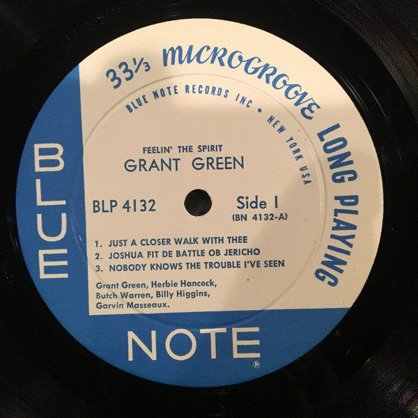 Grant Green - Feelin' The Spirit | Blue Note (BLP 4132) - 3