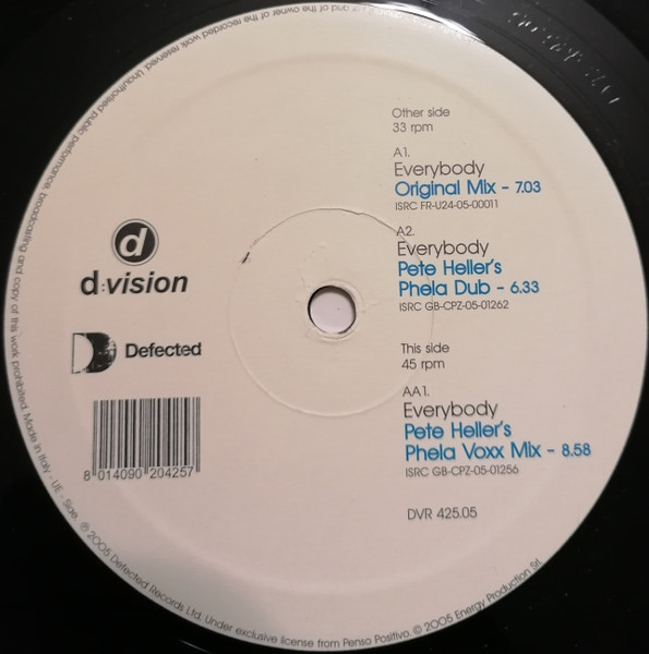 Martin Solveig - Everybody | D:vision Records (DVR 425.05) - 4 Martin Solveig - Everybody | D:vision Records (DVR 425.05) - 4