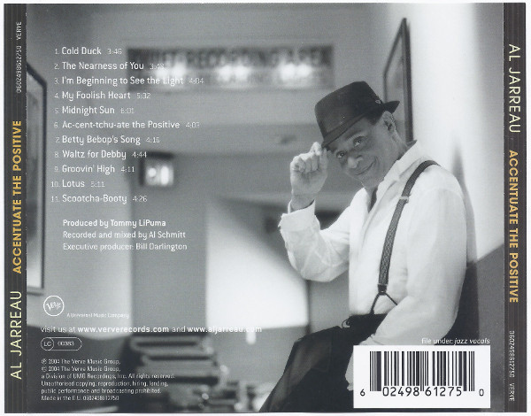 Al Jarreau - Accentuate The Positive | Verve Records (0602498612750) - 2 Al Jarreau - Accentuate The Positive | Verve Records (0602498612750) - 2