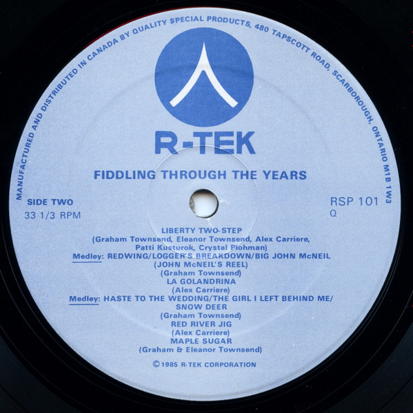 Various - Fiddling Through The Years | R-Tek (RSP 101) - 4