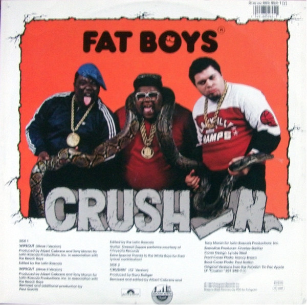 Fat Boys And The Beach Boys - Wipeout! | Polydor (885 996-1) - 2 Fat Boys And The Beach Boys - Wipeout! | Polydor (885 996-1) - 2