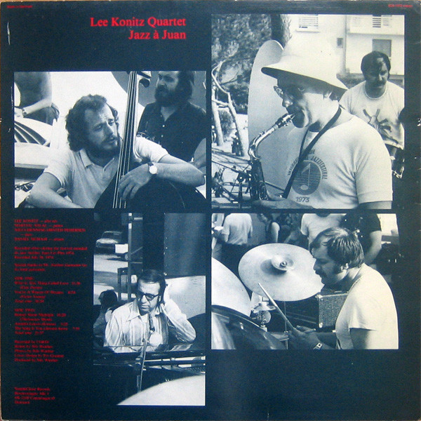 The Lee Konitz Quartet - Jazz À Juan | SteepleChase (SCS-1072) - 2 The Lee Konitz Quartet - Jazz À Juan | SteepleChase (SCS-1072) - 2