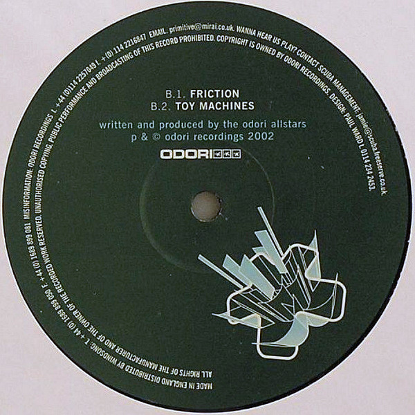 The Odori Allstars - Tracks For Hire | Odori (ODORI015) - 2