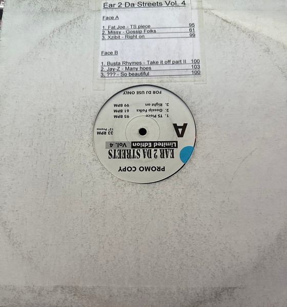 Various - Ear 2 Da Streets Vol.4 | Not On Label (none)