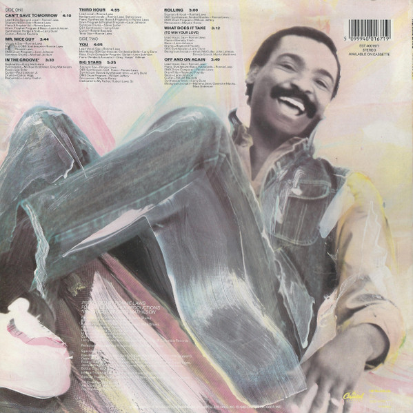 Ronnie Laws - Mr. Nice Guy | Capitol Records (EST 4001671) - 2